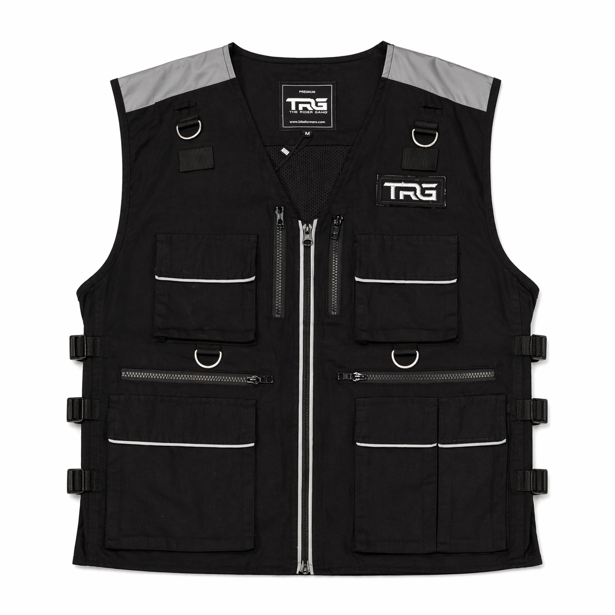 REFLECTIVE UTILITY VEST FOR RIDING