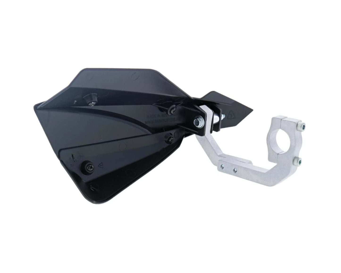 BARKBUSTERS SABRE MX/ENDURO HANDGUARDS – BLACK (WITH DEFLECTORS IN YELLOW HIVIZ)