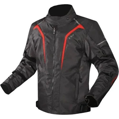 LS2 SEPANG BLACK RED JACKET Lvl-2