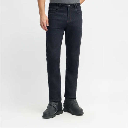 MOTO GARUDA MAXIMUS ARMALITH DENIM RIDING PANTS: ASPHALT BLUE