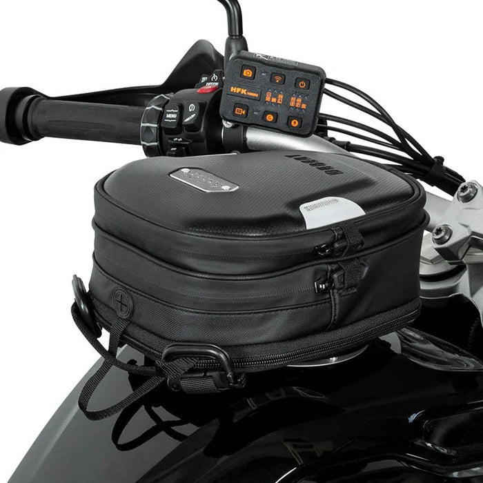 LOBOO BTB05BK WATERPROOF MOTORCYCLE TANK BAG 5L| UNIVERSAL FIT WITH PHONE HOLDER AND SHOULDER STRAP