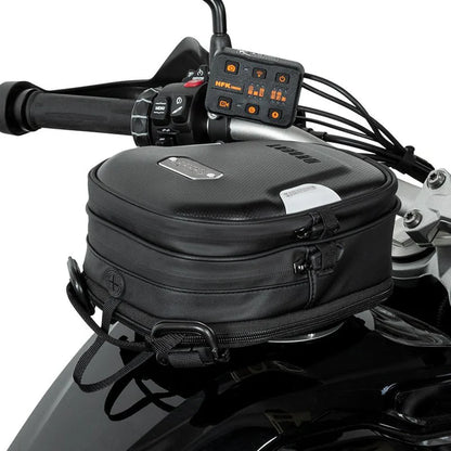 LOBOO BTB05BK WATERPROOF MOTORCYCLE TANK BAG 5L| UNIVERSAL FIT WITH PHONE HOLDER AND SHOULDER STRAP