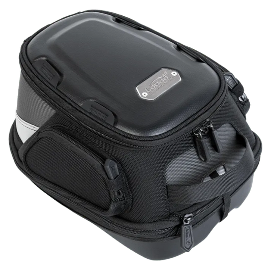 LOBOO BTB15BK QUICK-LOCK  EXPANDABLE MOTORCYCLE TANK BAG