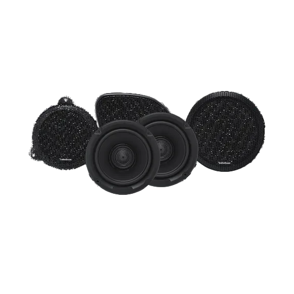 ROCKFORD FOSGATE HARLEY-DAVIDSON® 6.5" FULL RANGE UPPER/LOWER FAIRING AND TOUR-PAK SPEAKERS (2014+)