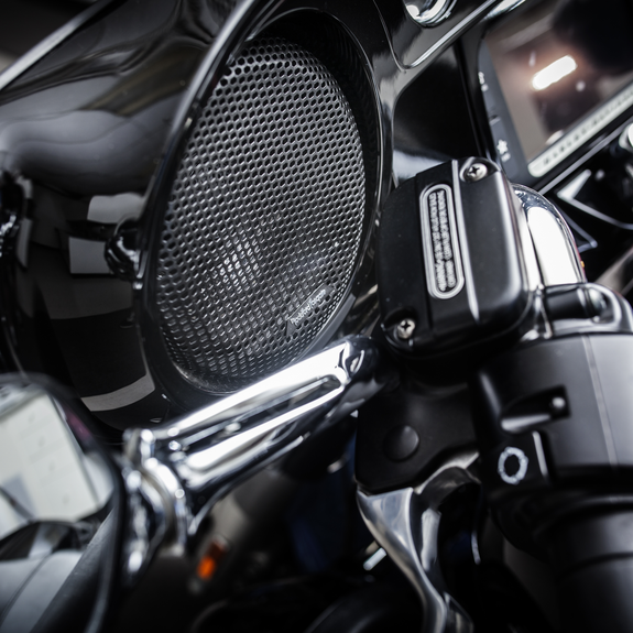 ROCKFORD FOSGATE HARLEY-DAVIDSON® 6.5" FULL RANGE UPPER/LOWER FAIRING AND TOUR-PAK SPEAKERS (2014+)