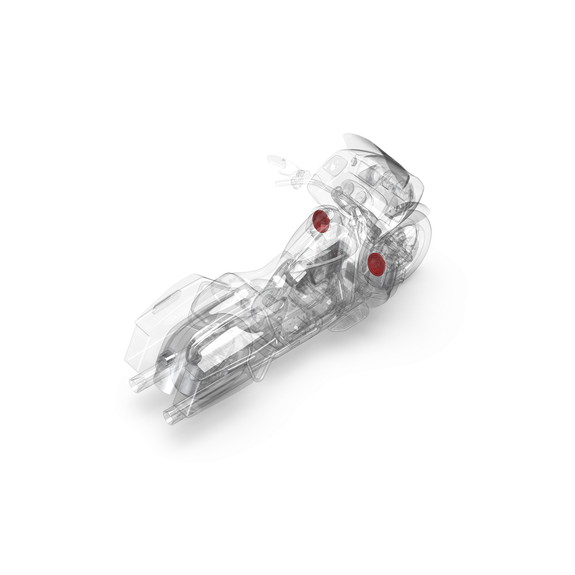 ROCKFORD FOSGATE HARLEY-DAVIDSON® 6.5" FULL RANGE UPPER/LOWER FAIRING AND TOUR-PAK SPEAKERS (2014+)