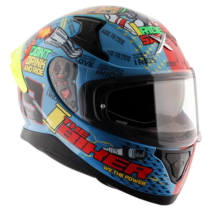 AXOR XBHP #THENINETEEN HELMET BLUE RED