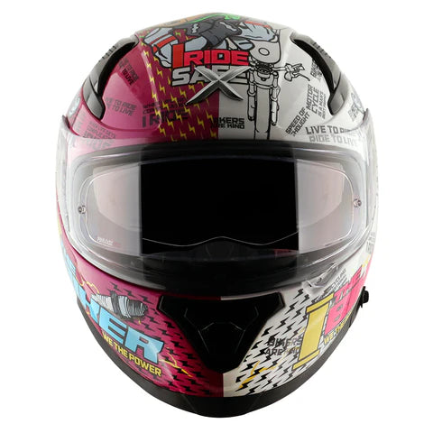 AXOR XBHP #THENINETEEN HELMET PINK WHITE