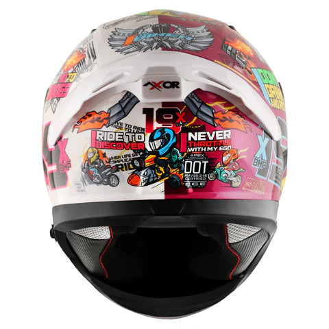 AXOR XBHP #THENINETEEN HELMET PINK WHITE