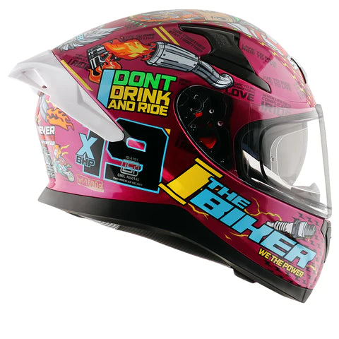 AXOR XBHP #THENINETEEN HELMET PINK WHITE